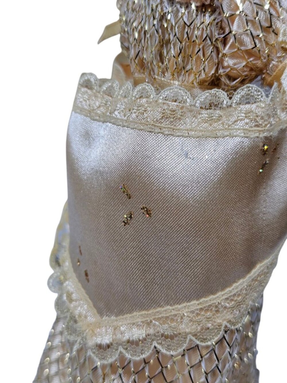 Kurt S. Adler The Mystique Collection Glass Ornament 8" Lady Victorian Dress VTG - Picture 7 of 9